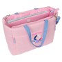 Bolso Benetton Pink Rosa 40 x 31 x 17 cm