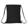 Bolsa Mochila con Cuerdas Kappa Black Negro 35 x 40 x 1 cm