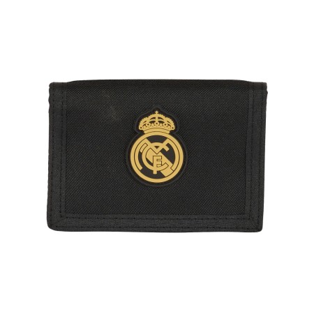 Cartera Real Madrid C.F. Negro 12.5 x 9.5 x 1 cm