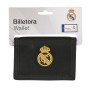 Cartera Real Madrid C.F. Negro 12.5 x 9.5 x 1 cm