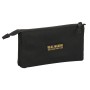 Trousse Fourre-Tout Triple Real Madrid C.F. Noir 22 x 12 x 3 cm