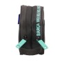 Trousse Fourre-Tout Double F.C. Barcelona Noir 21 x 8 x 6 cm
