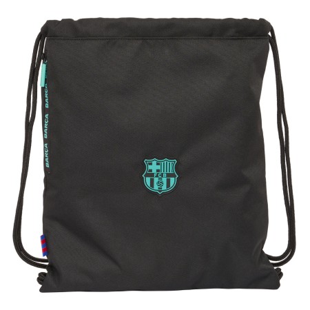 Sac à dos serré par des ficelles F.C. Barcelona Noir 35 x 40 x 1 cm
