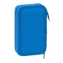 Plumier Doble R. C. Deportivo de La Coruña Azul 12.5 x 19.5 x 4 cm (28 piezas)