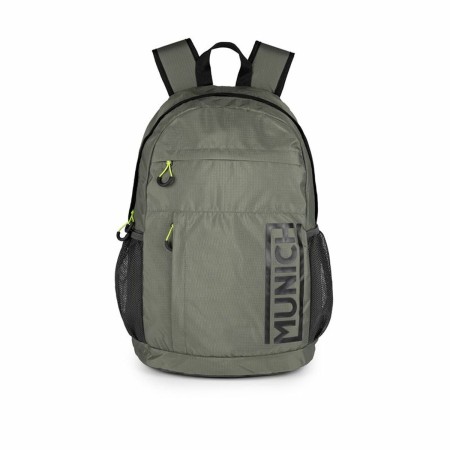 Mochila Casual Munich Gym Sports 2.0 Slim Caqui