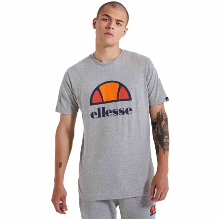 Camiseta de Manga Corta Hombre Ellesse Dyne Gris