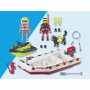 Playset Playmobil Action Heroes - Fireboat and Water Scooter 71464 52 Pièces