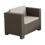 Muebles de Jardín SP Berner Diva Tropea Antracita Gris oscuro (4 Piezas)