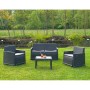 Muebles de Jardín IPAE Progarden Iseo isec04ag (4 Piezas)