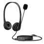 Auriculares con Micrófono HP Wired USB Headset Negro