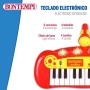 Piano Interactivo para Bebé Bontempi Infantil Micrófono 33 x 13 x 19,5 cm (6 Unidades)