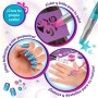 Ensemble de Beauté Cra-Z-Art Enfant Ongles Poil Corps Paillettes 4 Unités