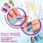 Ensemble de Beauté Cra-Z-Art Enfant métallique Arc-en-ciel Ongles 4 Unités