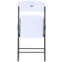 Silla Plegable Lifetime Blanco 47 x 84,5 x 48 cm (6 Unidades)