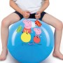 Pelota Saltarina Peppa Pig Ø 45 cm Azul (10 Unidades)