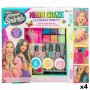 Ensemble de Beauté Cra-Z-Art Ultimate Party Enfant Neón Ongles Poil Corps 4 Unités