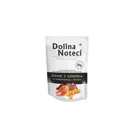 Comida húmeda Dolina Noteci Premium Salmón Arroz Zanahoria 300 g