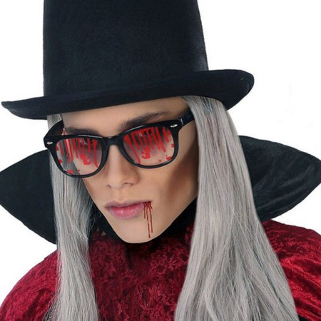 Lunettes Halloween Rouge