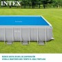 Cubrepiscinas Intex Frame Solar Rectangular 378 x 186 cm