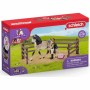 Playset Schleich Andalusian horses care kit Plástico