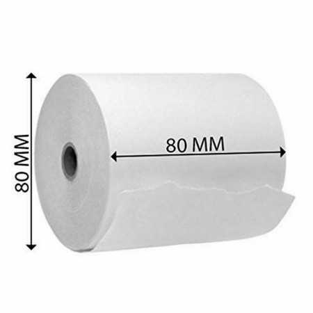 Rollo Papel Térmico Nilox NX-RTNL04080 48 Unidades Blanco Multicolor 80 mm