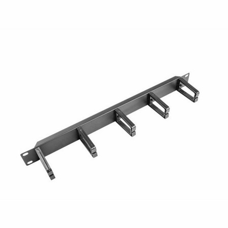 Organizador de Cables Lanberg AK-1202-B Armario Rack 19" Negro