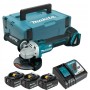 Amoladora angular Makita DGA504RT3J 125 mm