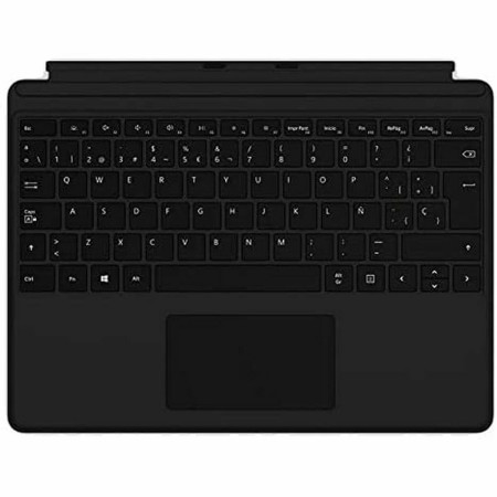 Clavier Bluetooth avec Support pour Tablette Microsoft QJX-00012 Noir