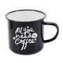 Taza Retro Metal esmaltado 100 ml (24 Unidades)