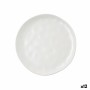 Plato Llano Bidasoa Cosmos Blanco Cerámica Ø 26 cm (12 Unidades)