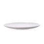 Plato Llano Bidasoa Cosmos Blanco Cerámica Ø 26 cm (12 Unidades)