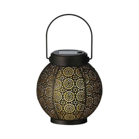 Lampion Lumineo 897539 Solaire 16 cm Noir Métal