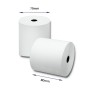 Rollo Papel Térmico Qoltec 51892 10 Unidades 79 mm 80 m Blanco