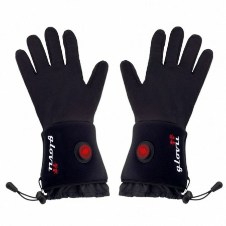 Guantes Glovii GLBM Negro Rojo/Blanco S/M 2 Piezas