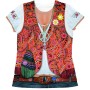 Chemisette Limit Costumes Taille S Hippie