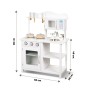 Cocina de Juguete Promis KD10 Madera Blanco