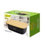 Panera Feel Maestro MR-1776-BLACK Negro Madera Plástico 1 Pieza 34,5 x 13 x 23,5 cm