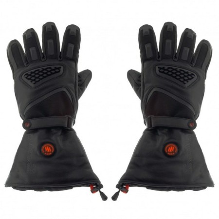 Gants de moto Glovii GS1 Chauffé Noir Taille L