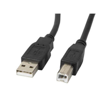 Câble USB 2.0 A vers USB B Lanberg CA-USBA-11CC-0010-BK Noir 1 m