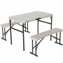 Ensemble Table + Chaises Lifetime Crème 106 x 61 x 74 cm