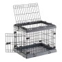 Cage de transport pour animaux de compagnie Ferplast Superior 90 Gris XS/S Noir 62 x 58 x 92 cm