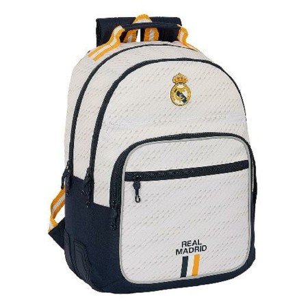 Cartable Real Madrid C.F. Blanc 32 x 15 x 42 cm