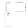 Lampe LED Philips Noir Aluminium 8 W (6500 K) (Reconditionné A)