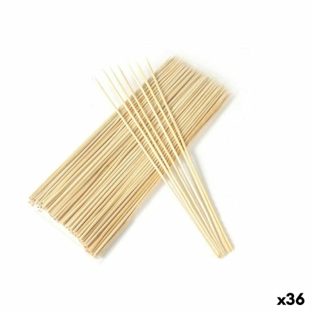 Ensemble de brochettes pour barbecue Wooow Bambou 100 Pièces 30 cm (36 Unités)