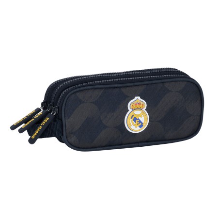 Portatodo Doble Real Madrid C.F. Azul marino 21 x 8.5 x 7 cm