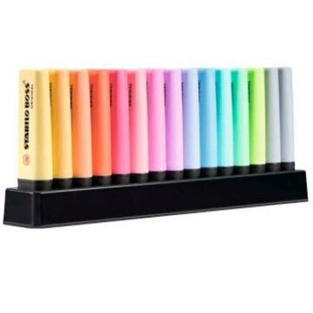 Set de Marcadores Fluorescentes Stabilo 1868252 Multicolor Plástico