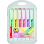 Ensemble de Marqueurs Fluorescents Stabilo 275/6-08 (4 Pièces)