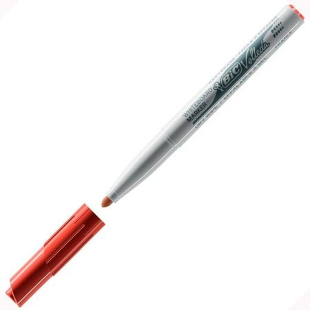 Rotulador para Pizarra Bic 9581691 Rojo (20 Piezas)