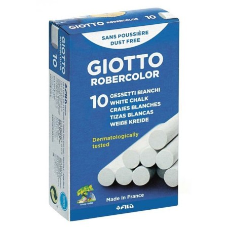 Tizas Giotto F538700 Tizas Blanco 10 Unidades