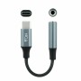 Adaptateur USB C vers Jack 3.5 mm NANOCABLE 10.24.1204 Gris